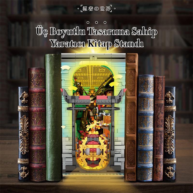 Reobrix Ninja Book 66029 Brick Yapım Seti