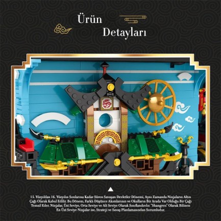 Reobrix Ninja Book 66029 Brick Yapım Seti - Thumbnail