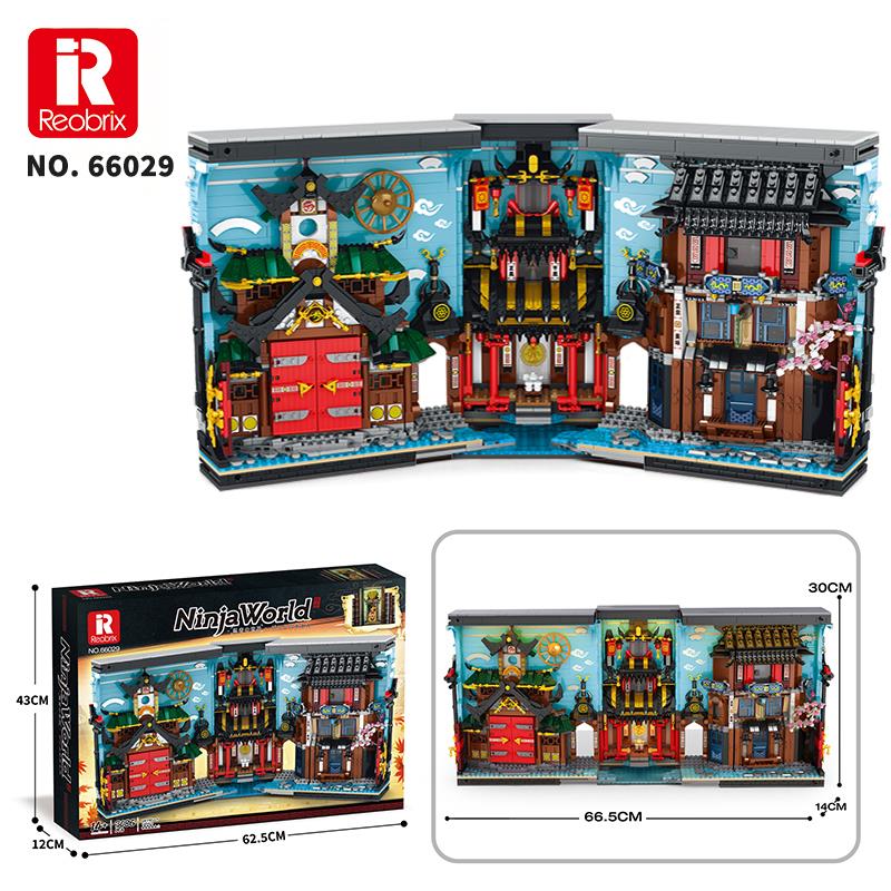 Reobrix Ninja Book 66029 Brick Yapım Seti