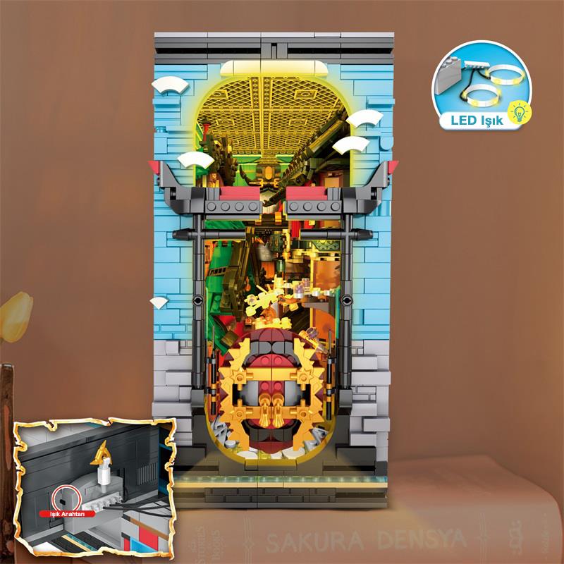 Reobrix Ninja Book 66029 Brick Yapım Seti