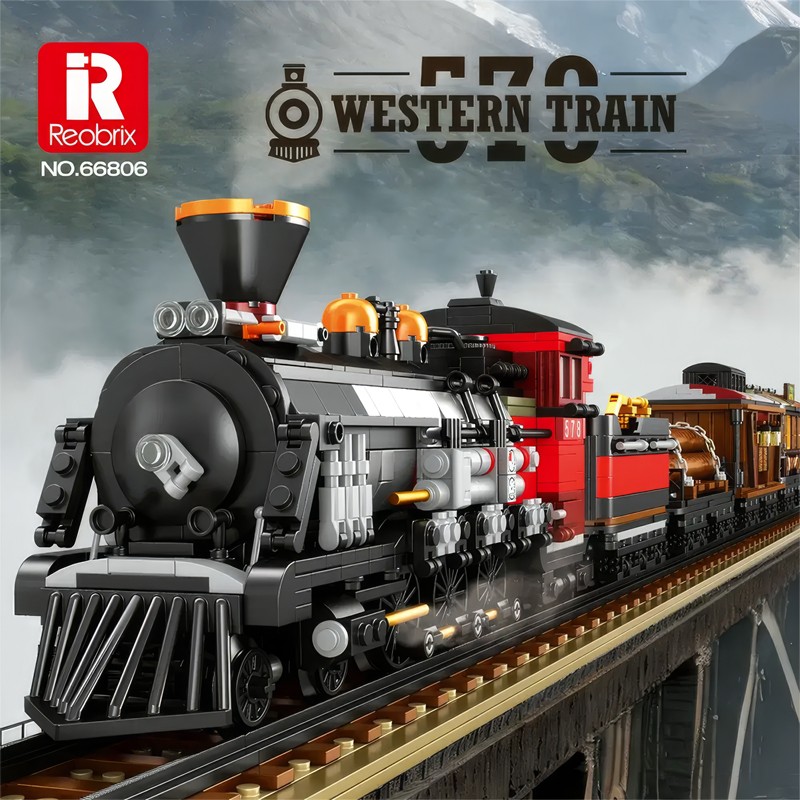 Reobrix Norfolk and Western No. 578 66806 Brick Yapım Seti