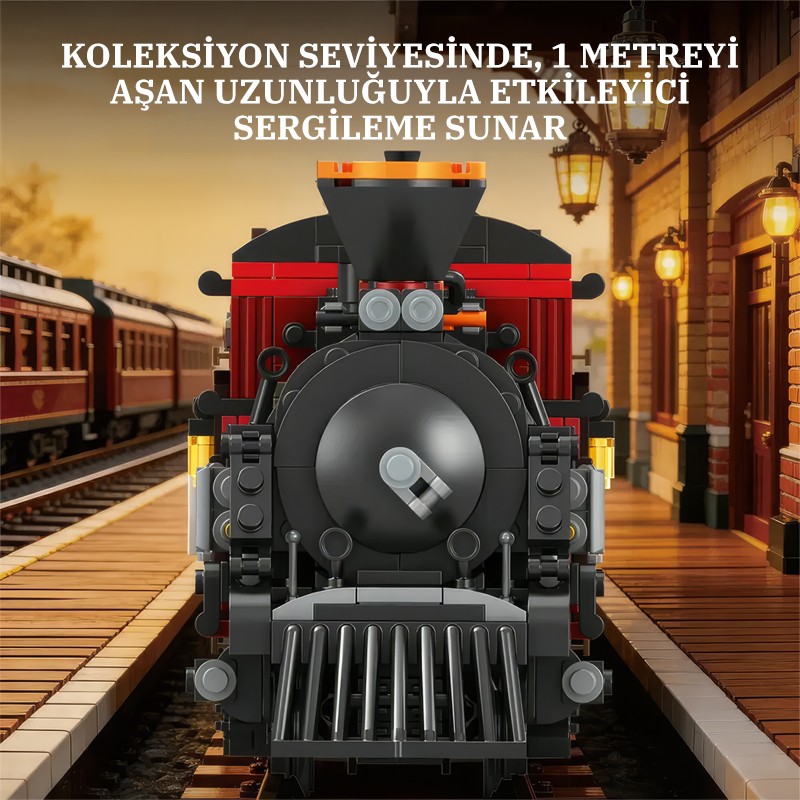 Reobrix Norfolk and Western No. 578 66806 Brick Yapım Seti