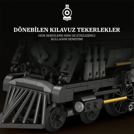Reobrix Norfolk and Western No. 578 66806 Brick Yapım Seti - Thumbnail