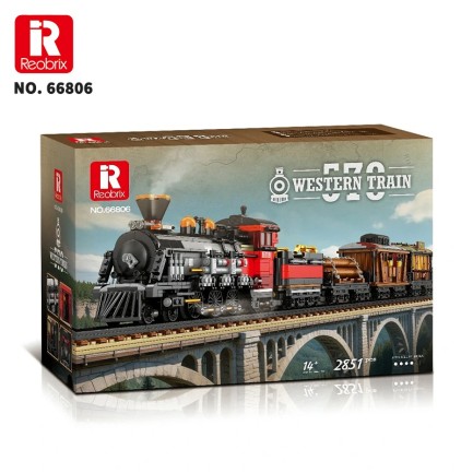 Reobrix Norfolk and Western No. 578 66806 Brick Yapım Seti - Thumbnail