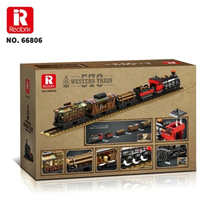 Reobrix Norfolk and Western No. 578 66806 Brick Yapım Seti - Thumbnail