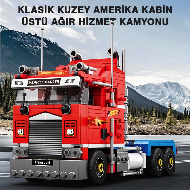 Reobrix Optimus Prime Color Scheme 843 Brick Yapım Seti