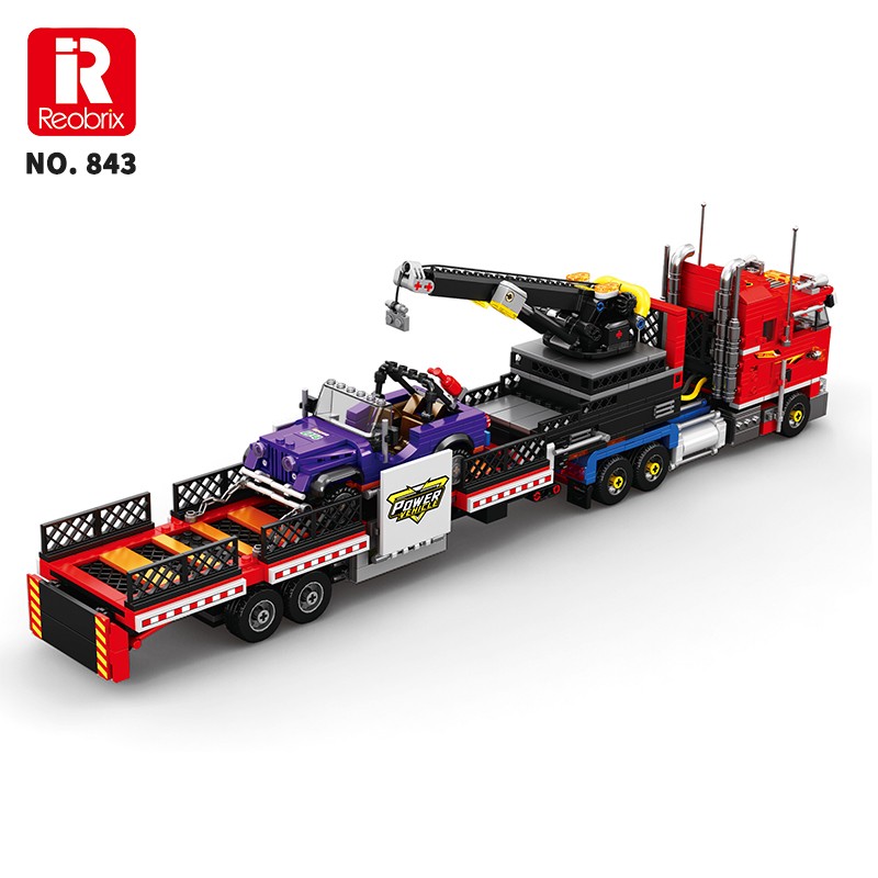Reobrix Optimus Prime Color Scheme 843 Brick Yapım Seti