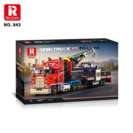 Reobrix Optimus Prime Color Scheme 843 Brick Yapım Seti - Thumbnail
