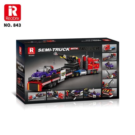 Reobrix Optimus Prime Color Scheme 843 Brick Yapım Seti - Thumbnail