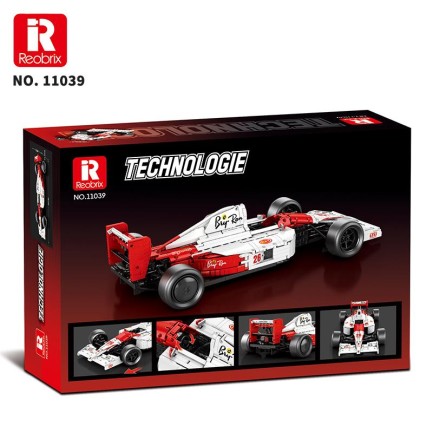 Reobrix Technic 11039 1/8 McLaren Formula 1 Araba Yaratıcı Yapı Blok Seti Building Blocks -2800Parça - Thumbnail