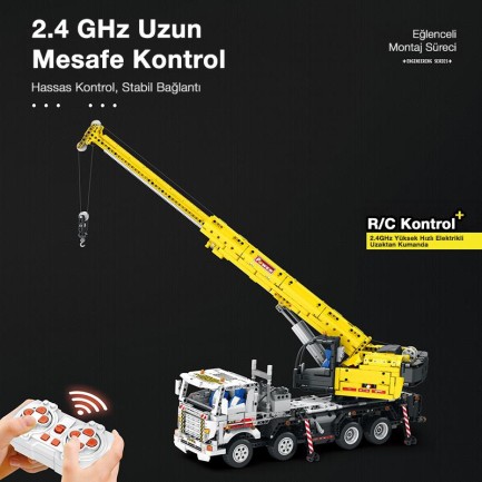 Reobrix RC Crane 22007 Brick Yapım Seti - Thumbnail