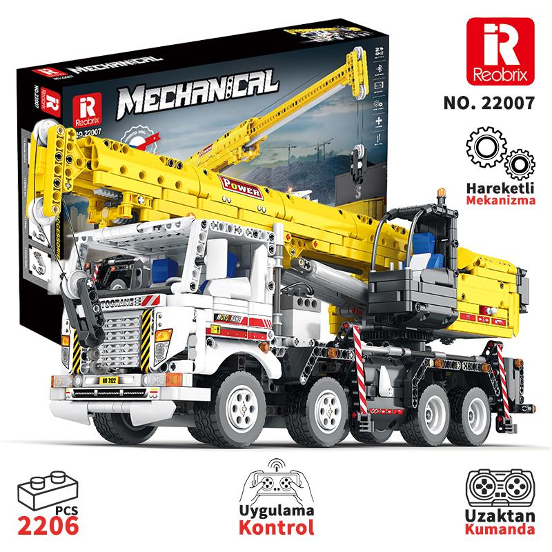 Reobrix RC Crane 22007 Brick Yapım Seti