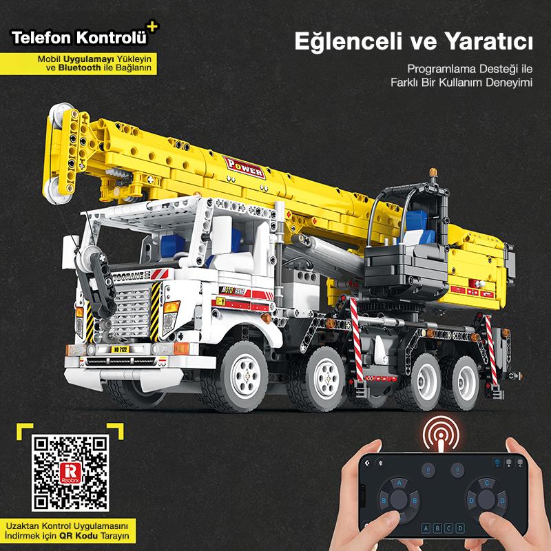 Reobrix RC Crane 22007 Brick Yapım Seti