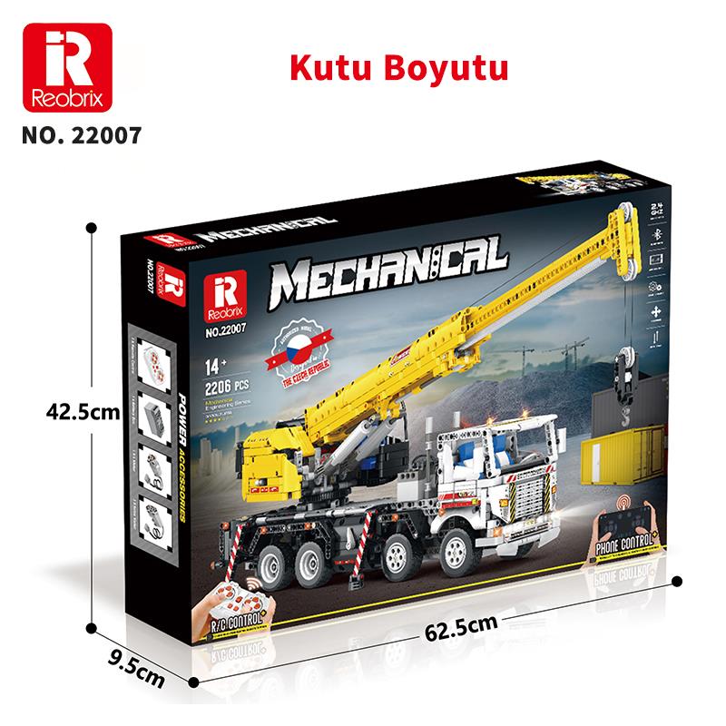 Reobrix RC Crane 22007 Brick Yapım Seti