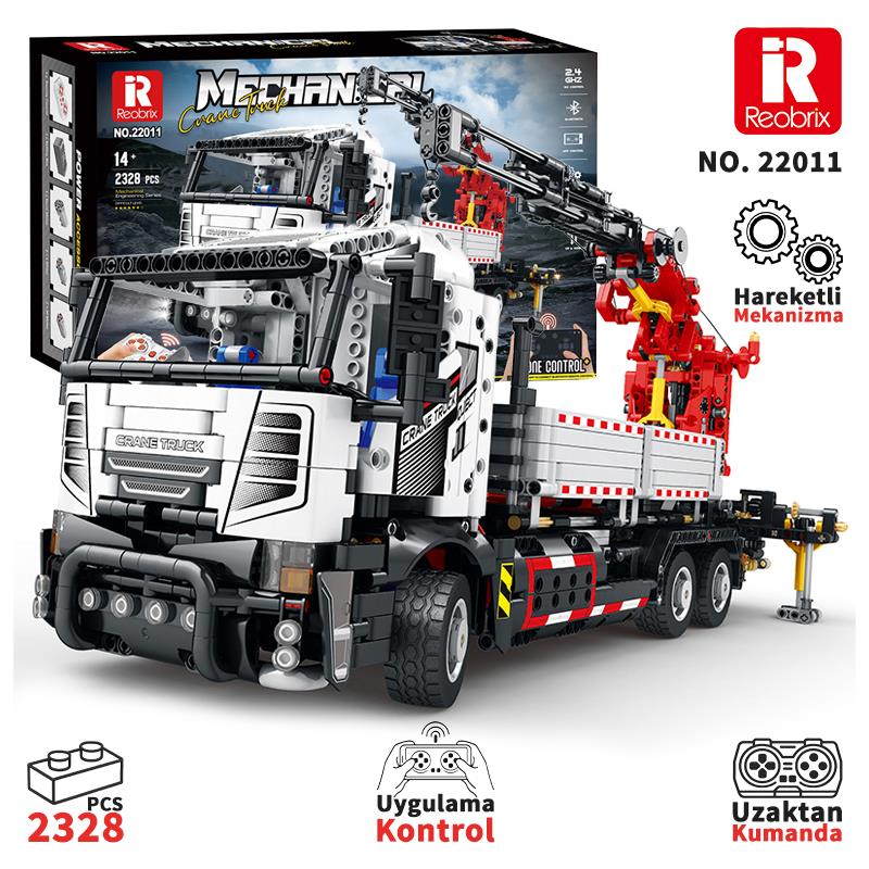 Reobrix RC Crane 22011 Brick Yapım Seti