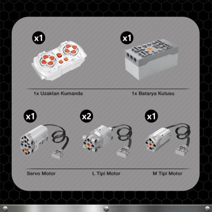 Reobrix RC Crane 22011 Brick Yapım Seti - Thumbnail