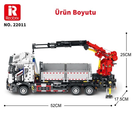 Reobrix RC Crane 22011 Brick Yapım Seti - Thumbnail