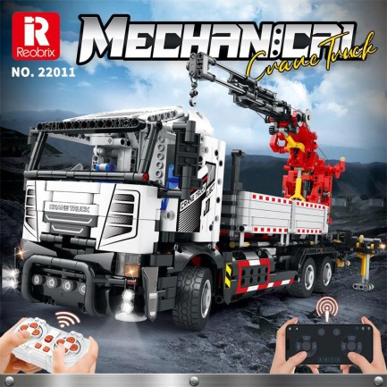 Reobrix RC Crane 22011 Brick Yapım Seti - Thumbnail