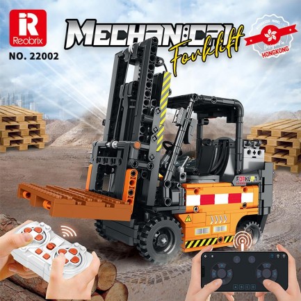 Reobrix RC Forklift 22002 Brick Yapım Seti - Thumbnail