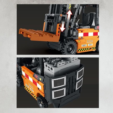 Reobrix RC Forklift 22002 Brick Yapım Seti - Thumbnail