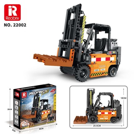 Reobrix RC Forklift 22002 Brick Yapım Seti - Thumbnail