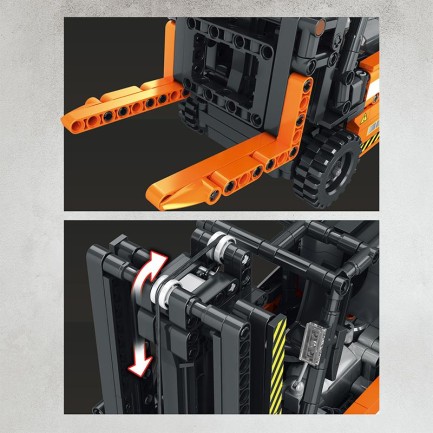Reobrix RC Forklift 22002 Brick Yapım Seti - Thumbnail