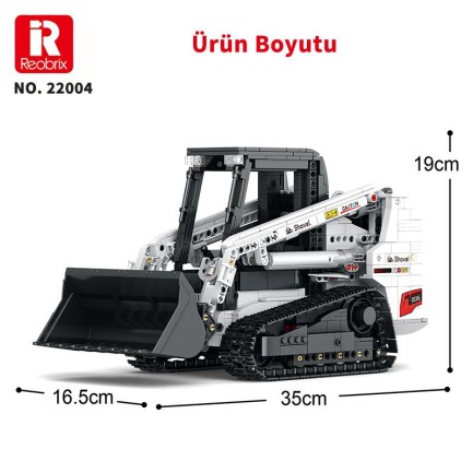 Reobrix RC Loader 22004 Brick Yapım Seti - Thumbnail