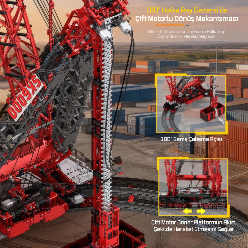 Reobrix Ring Crane 22028 Brick Yapım Seti