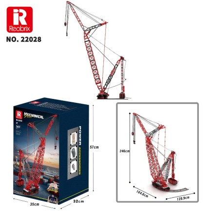Reobrix Ring Crane 22028 Brick Yapım Seti - Thumbnail