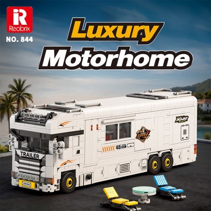 Reobrix Scania Motorhome 844 Brick Yapım Seti - Thumbnail