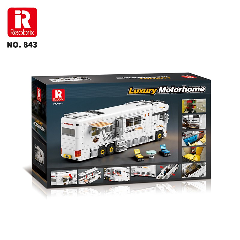 Reobrix Scania Motorhome 844 Brick Yapım Seti