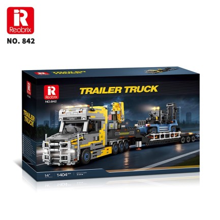 Reobrix Scania Torpedo Trailer 842 Brick Yapım Seti - Thumbnail