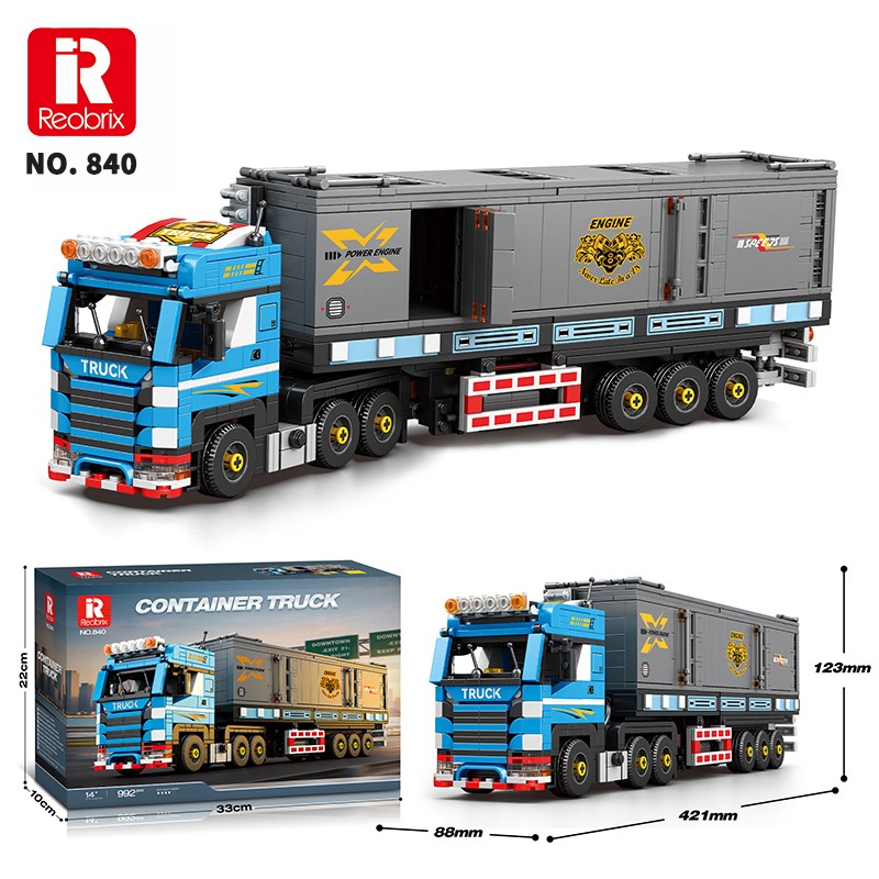 Reobrix Scania Truck 840 Brick Yapım Seti