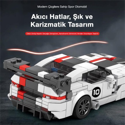 Reobrix Creator 683 Dodge Viper Spor Araba Yaratıcı Yapı Blok Seti Building Blocks - 419 Parça - Thumbnail