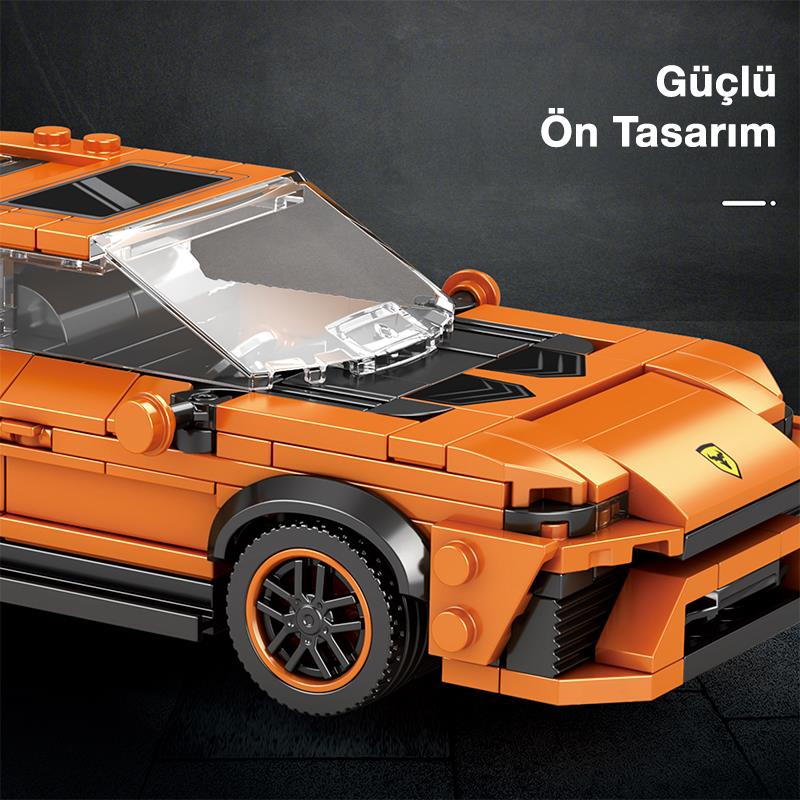 Reobrix Creator 690 Lamborghini Urus SUV Araba Yaratıcı Yapı Blok Seti Building Blocks - 408 Parça