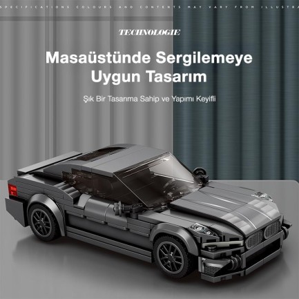 Reobrix Sports Coupe Car BMW 2 Series 815 Brick Yapım Seti - Thumbnail