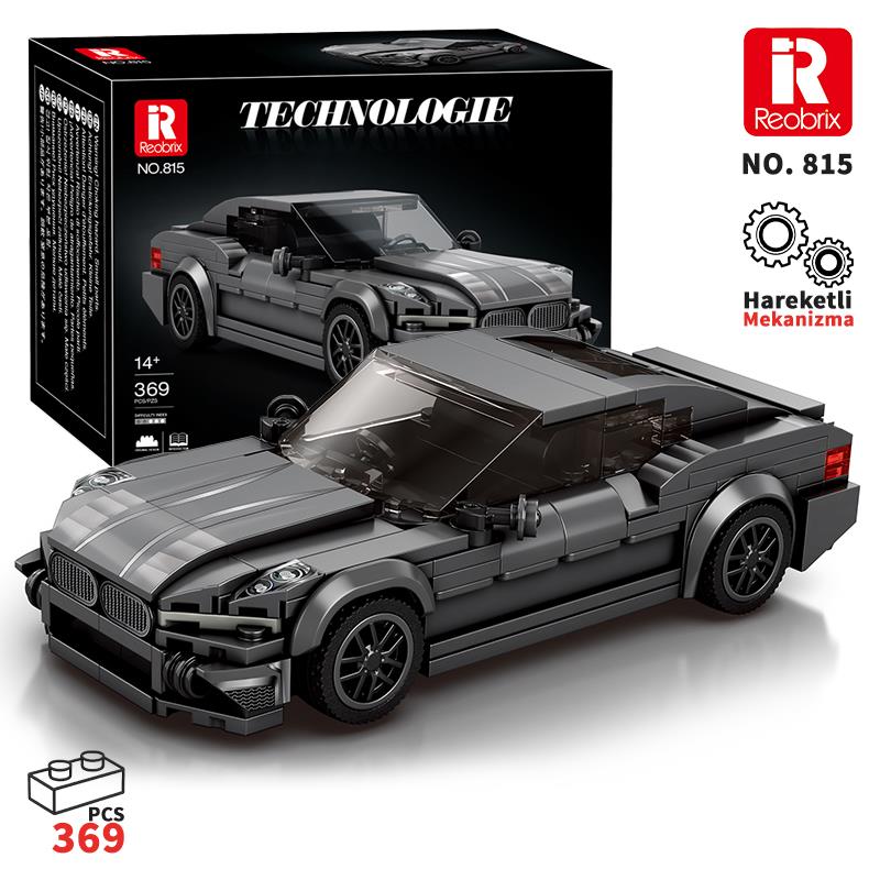 Reobrix Creator 815 Bmw 2 Serisi Spor Araba Yaratıcı Yapı Blok Seti Building Blocks - 369 Parça