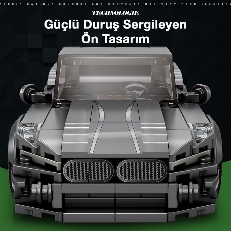 Reobrix Creator 815 Bmw 2 Serisi Spor Araba Yaratıcı Yapı Blok Seti Building Blocks - 369 Parça