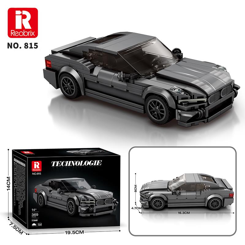 Reobrix Creator 815 Bmw 2 Serisi Spor Araba Yaratıcı Yapı Blok Seti Building Blocks - 369 Parça