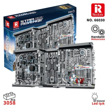 Reobrix - Reobrix Star Fighter Book 66030 Brick Yapım Seti
