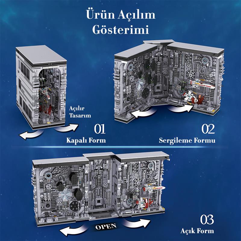 Reobrix Star Fighter Book 66030 Brick Yapım Seti