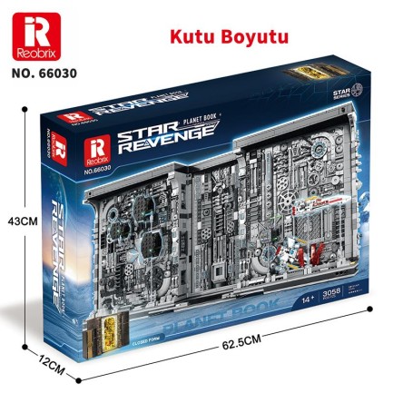 Reobrix Star Fighter Book 66030 Brick Yapım Seti - Thumbnail