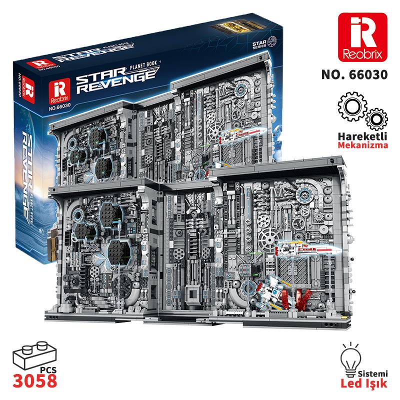 Reobrix Star Fighter Book 66030 Brick Yapım Seti