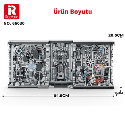 Reobrix Star Fighter Book 66030 Brick Yapım Seti - Thumbnail