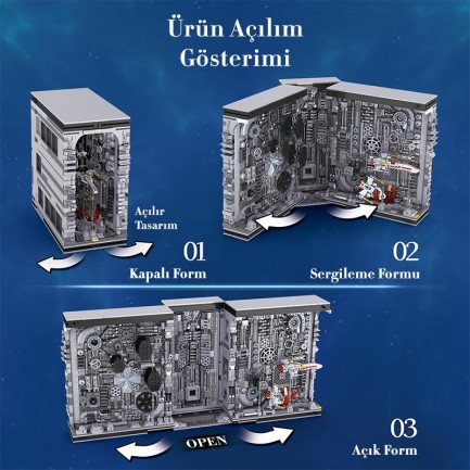 Reobrix Star Fighter Book 66030 Brick Yapım Seti - Thumbnail