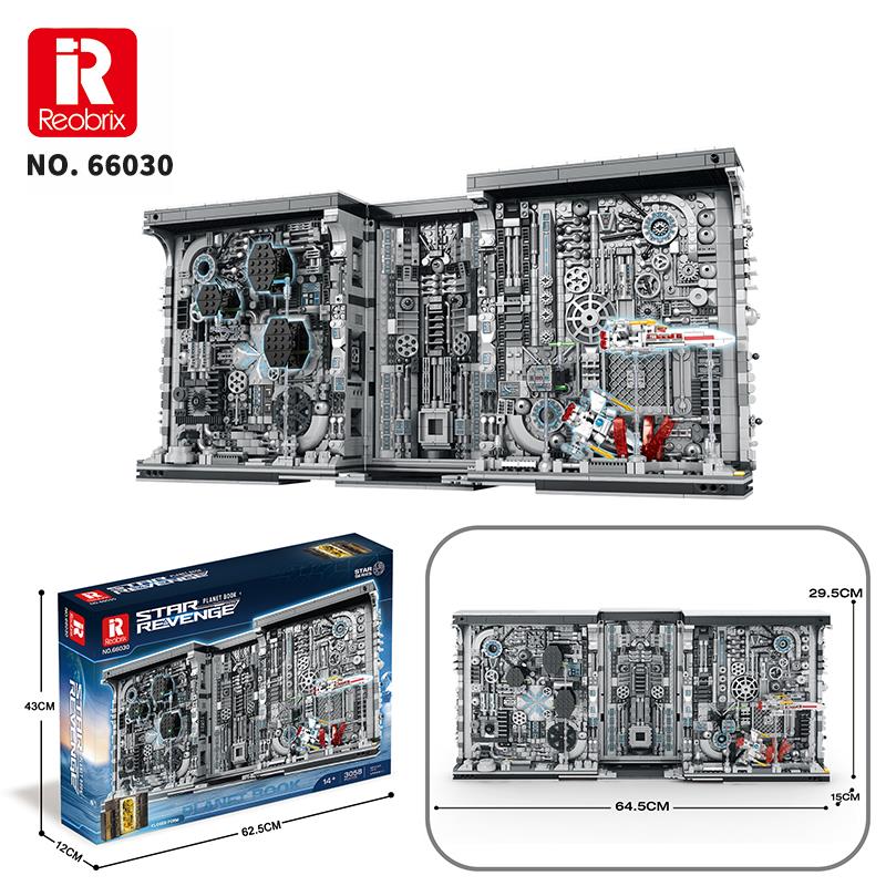 Reobrix Star Fighter Book 66030 Brick Yapım Seti