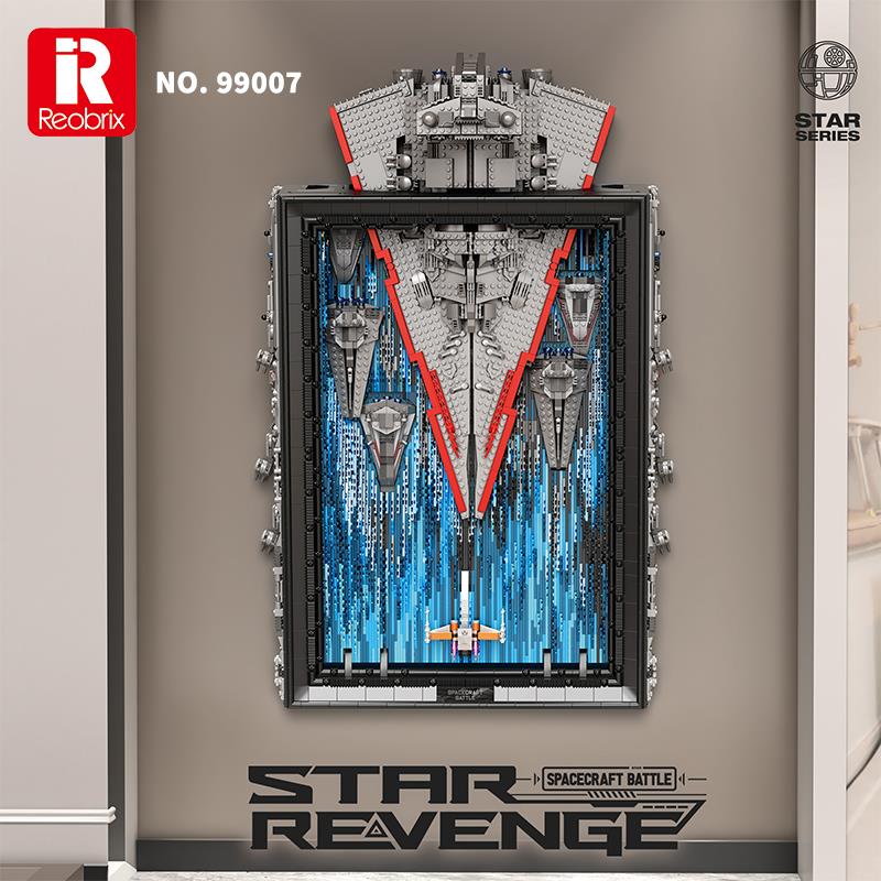Reobrix 99007 Star Revenge Art Drawings Yaratıcı Yapı Blok Seti Building Blocks - 5345 Parça