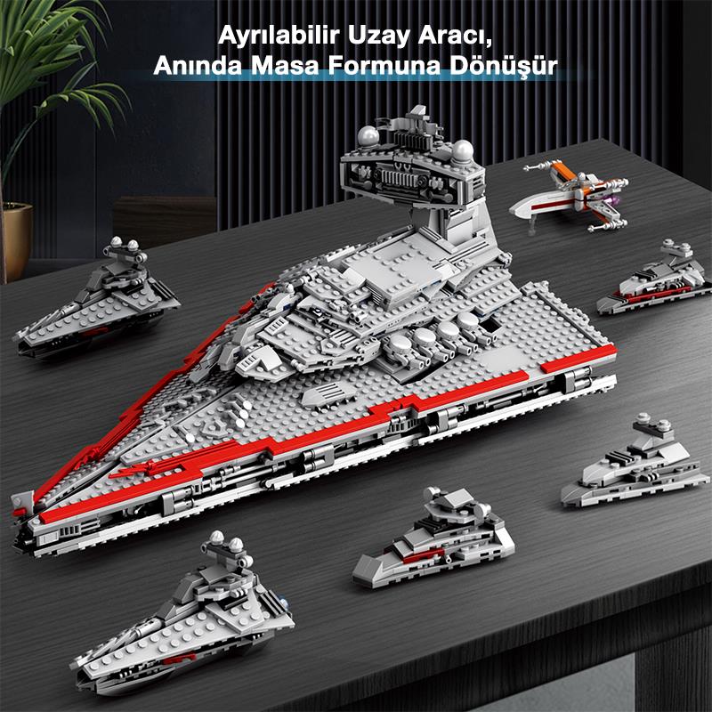 Reobrix 99007 Star Revenge Art Drawings Yaratıcı Yapı Blok Seti Building Blocks - 5345 Parça
