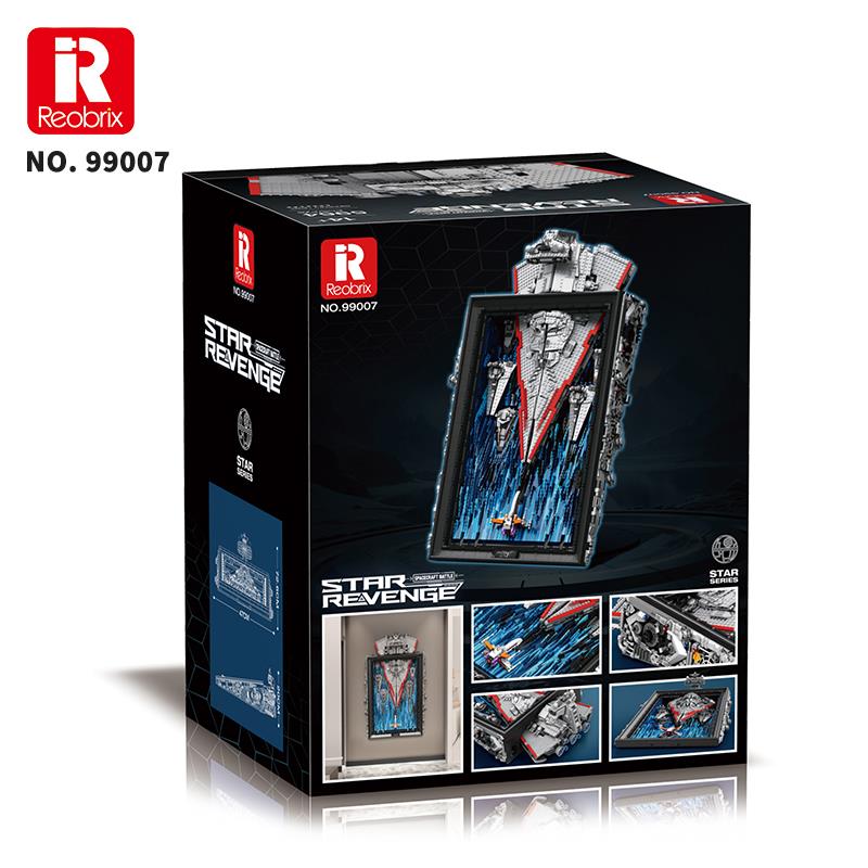 Reobrix 99007 Star Revenge Art Drawings Yaratıcı Yapı Blok Seti Building Blocks - 5345 Parça