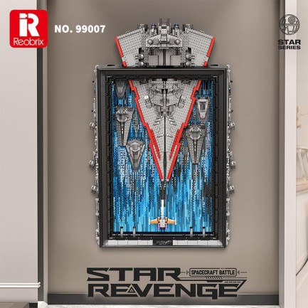 Reobrix 99007 Star Revenge Art Drawings Yaratıcı Yapı Blok Seti Building Blocks - 5345 Parça - Thumbnail